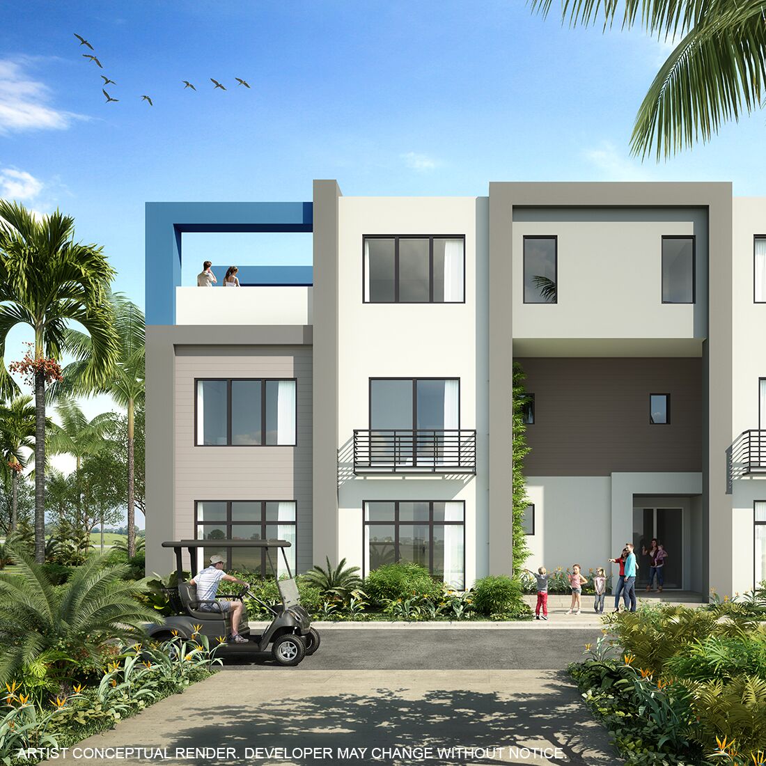 ThreeBedroom Golf Course Townhomes from 499,900 Near Disney World