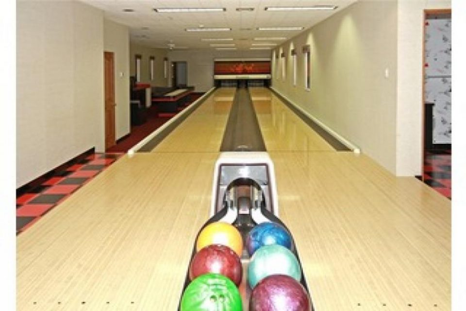 Your Very Own Two-Lane Bowling Alley!