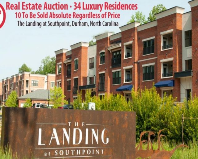 34 North Carolina Luxury Condos Auction!