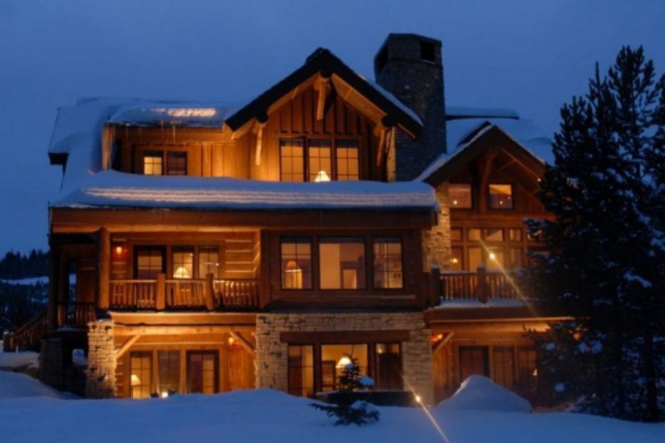 Multi-Million Dollar Ski Cabin!