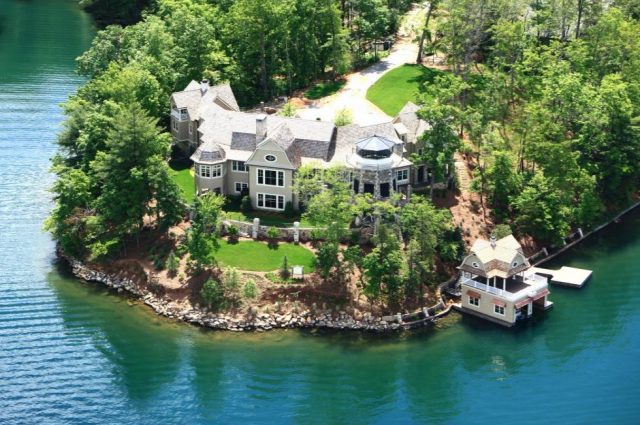 Coach Saban’s Lake Home!