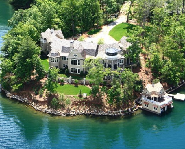 Coach Saban’s Lake Home!