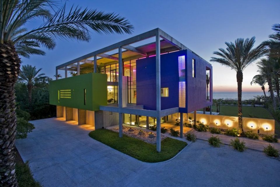 Colorful Florida Contemporary!