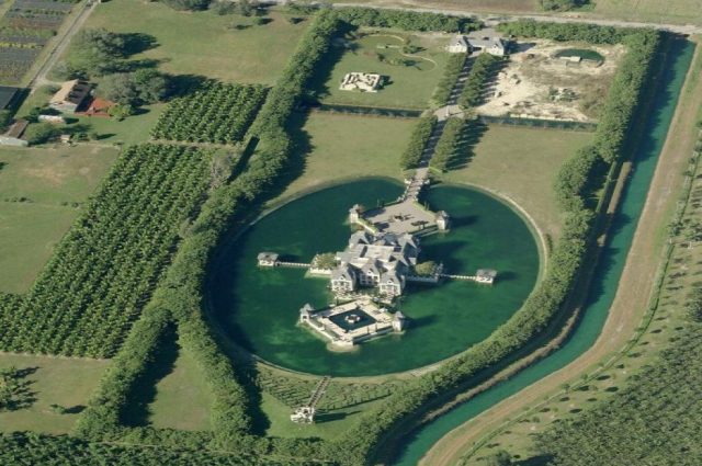 Miami Chateau Castle & Moat!