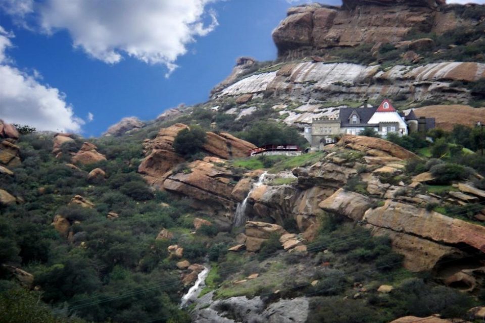 The Belafonte Castle on a Cliff!