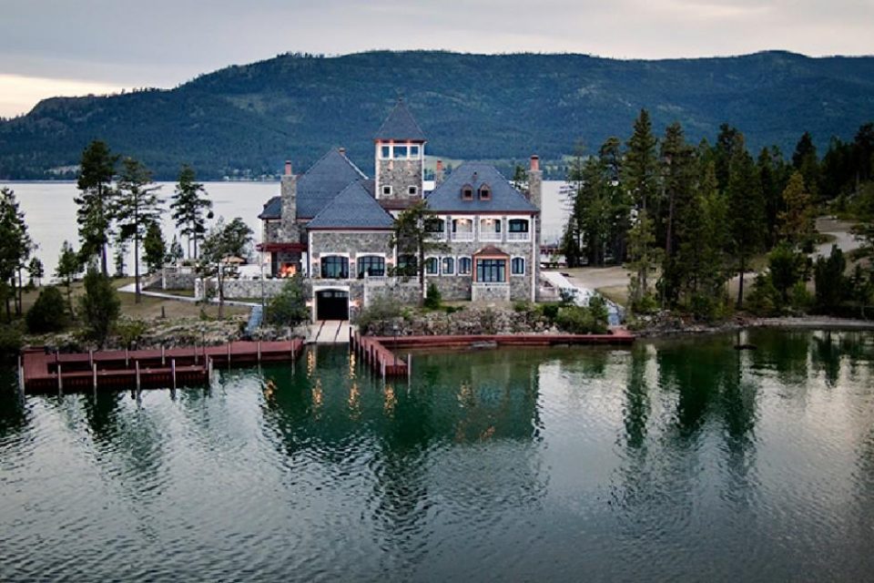 Montana Lake Island Compound!