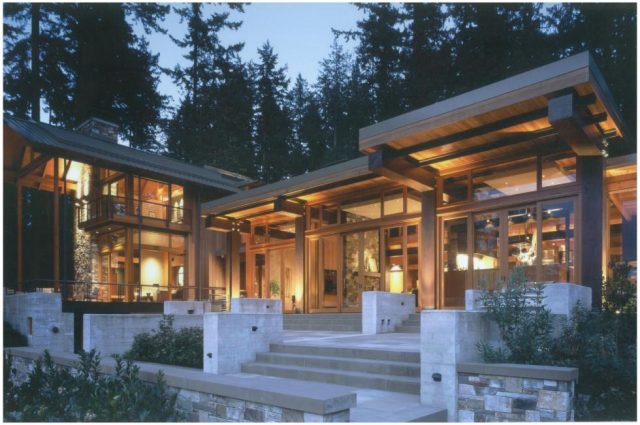 Pacific Northwest Home Built From Shipwreck Lumber!
