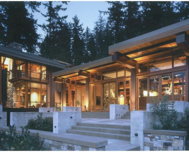Pacific Northwest Home Built From Shipwreck Lumber!