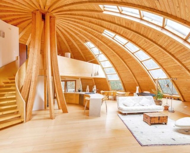 Dome Homes That Rotate!