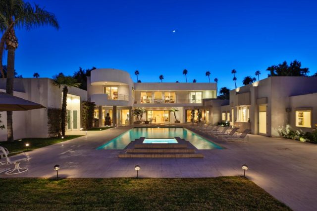Jackie Collins Beverly Hills Mansion