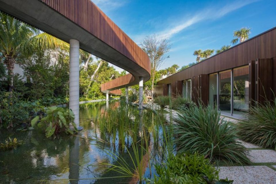 Miami Beach Contemporary with Natural Pool!
