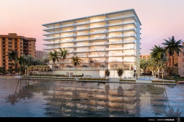 Under Construction on the Pompano Beach Intracoastal Waterway
