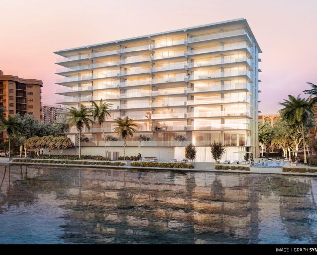 Under Construction on the Pompano Beach Intracoastal Waterway