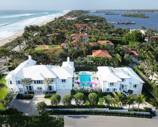 Oceanfront Estate with Private Beach & Secret Tunnel Hits Palm Beach’s Billionaires Row