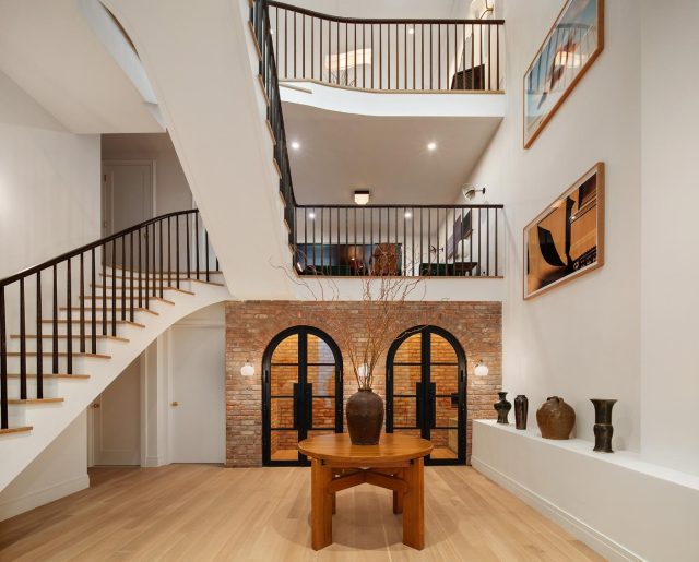 Brooklyn Five-Story Brownstone with 30-Foot, Triple-Tall Atrium
